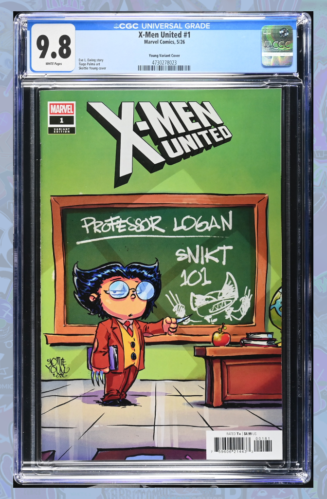 X-Men United #1 Skottie Young Variant | CGC 9.8