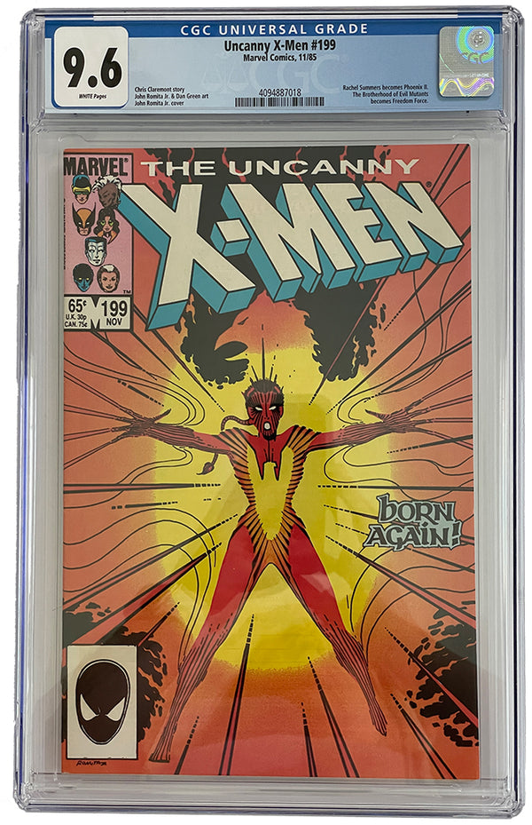 Uncanny X-Men #199 | Rachel Summers Becomes Phoenix II | CGC 9.6