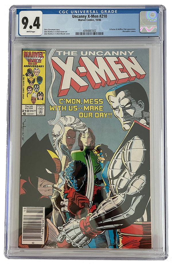 Uncanny X-Men #210 | CGC 9.4