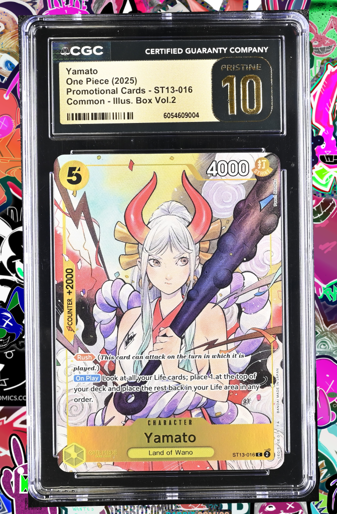 One Piece - Yamato | Peach Momoko Foil | ST13-016 | CGC PRESTINE 10