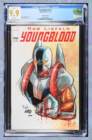 Youngblood #1 (2025) Cover F Ryan Ottley Variant | CGC 9.9