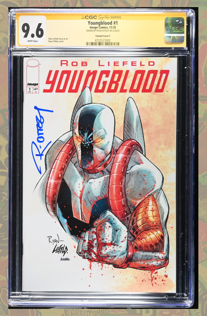 Youngblood #1 (2025) Cover F Ryan Ottley Variant | CGC SS 9.6