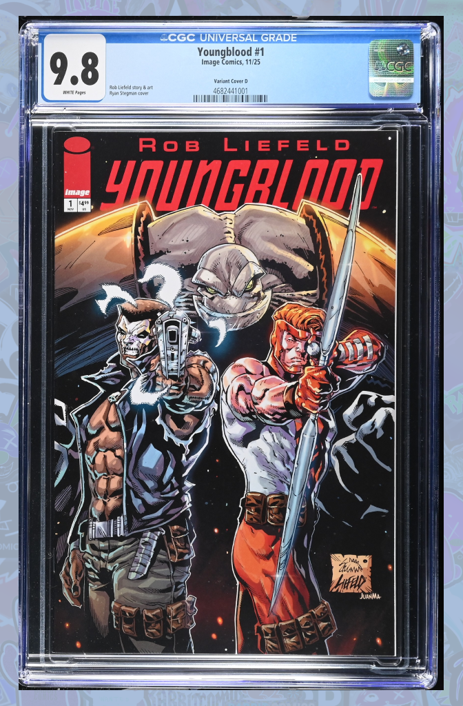 Youngblood #1 (2025) Cover D Ryan Stegman Variant | CGC 9.8