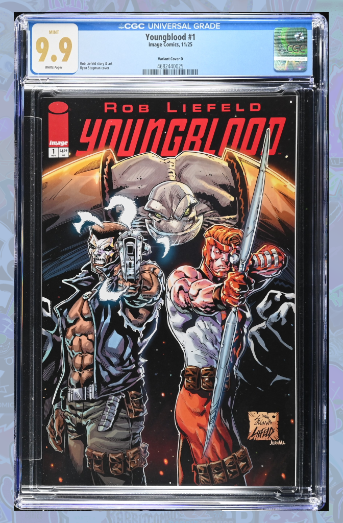 Youngblood #1 (2025) Cover D Ryan Stegman Variant | CGC 9.9