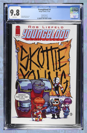 Youngblood #1 (2025) Cover C Skottie Young Variant | CGC 9.8