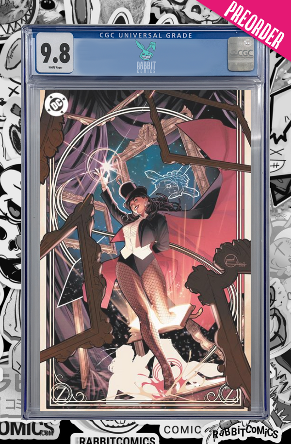 Zatanna #1 (Of 6) | Cover J 1:50 Ratio Jamal Campbell Card Stock Variant | CGC 9.8 | PREORDER