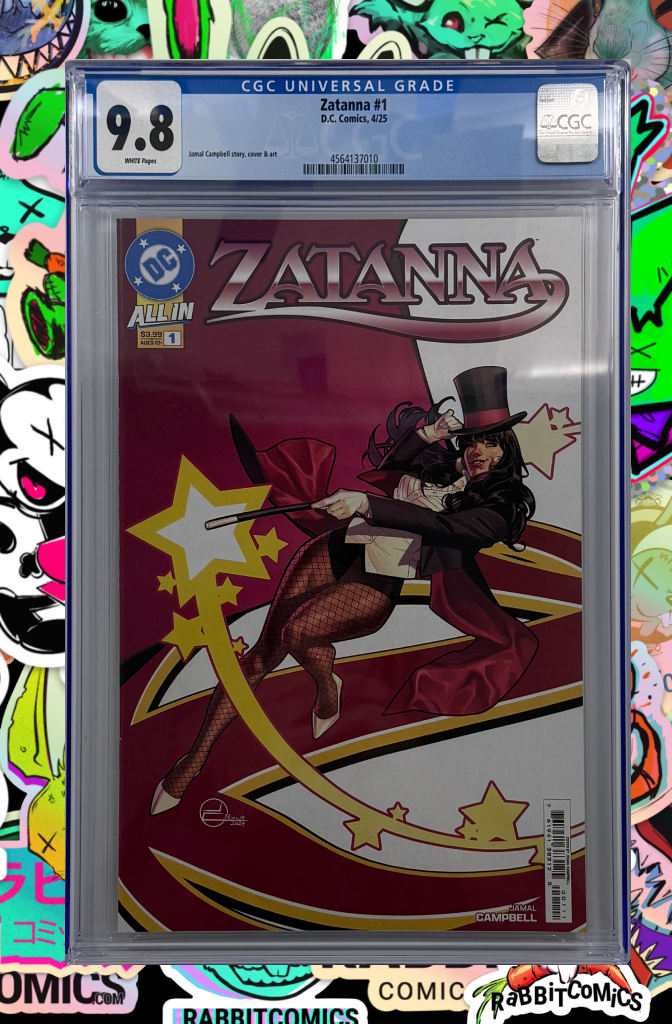 Zatanna #1 (Of 6) | Cover A Jamal Campbell | CGG 9.8