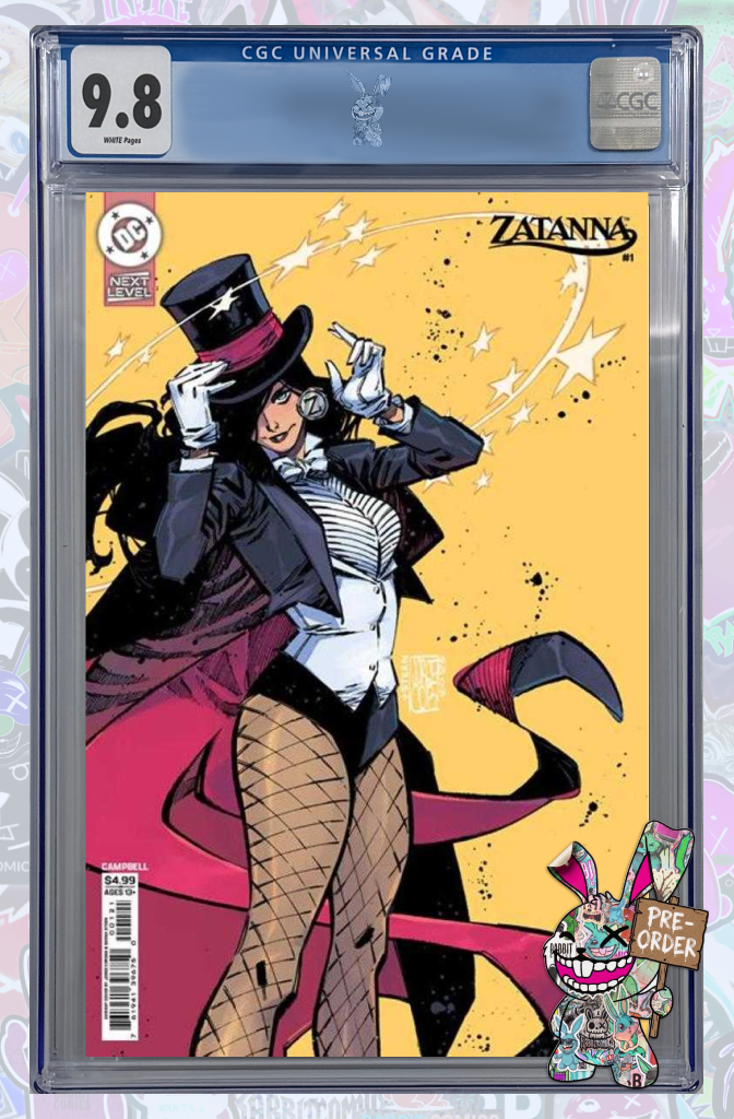 Zatanna (2026) #1 Cover D Jorge Corona Next Level Card Stock Variant | CGC 9.8 | PREORDER