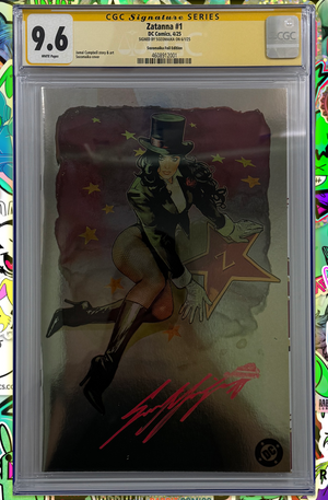 Zatanna #1 (Of 6) | Sozomaika Foil Variant | CGC SS 9.6