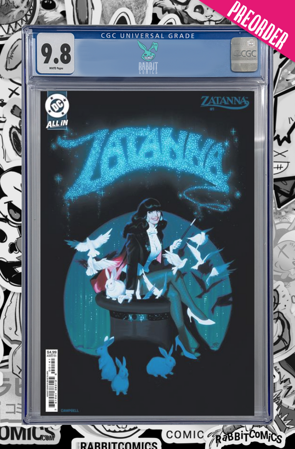 Zatanna #1 (Of 6) | Cover D David Talaski Card Stock Variant | CGC 9.8 | PREORDER