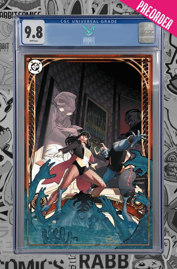 Zatanna #2 (Of 6) | Cover D 1:25 Ratio Jamal Campbell Ghosts Virgin Card Stock Variant | CGC 9.8 | PREORDER