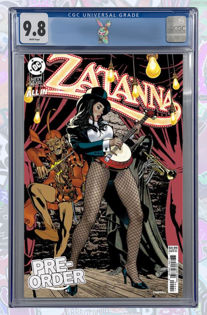 Zatanna (2026) #2 Cover D Adam Hughes Variant | CGC 9.8 | PREORDER