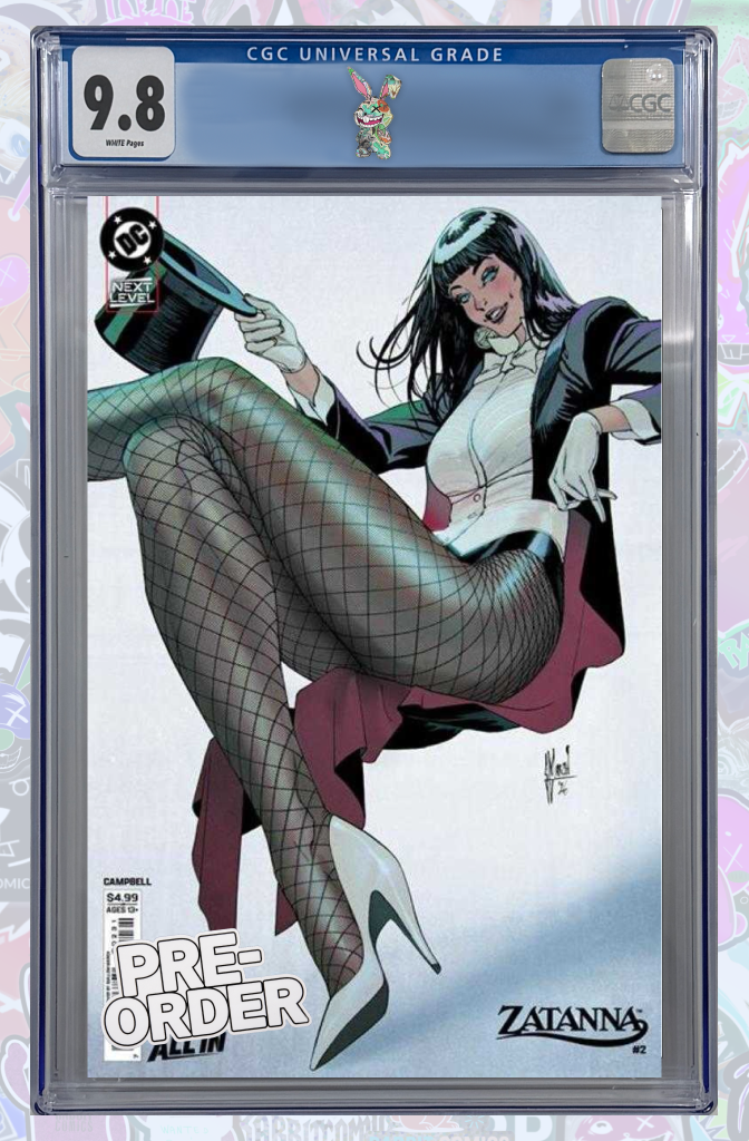 Zatanna (2026) #2 Cover C Guillem March Variant | CGC 9.8 | PREORDER