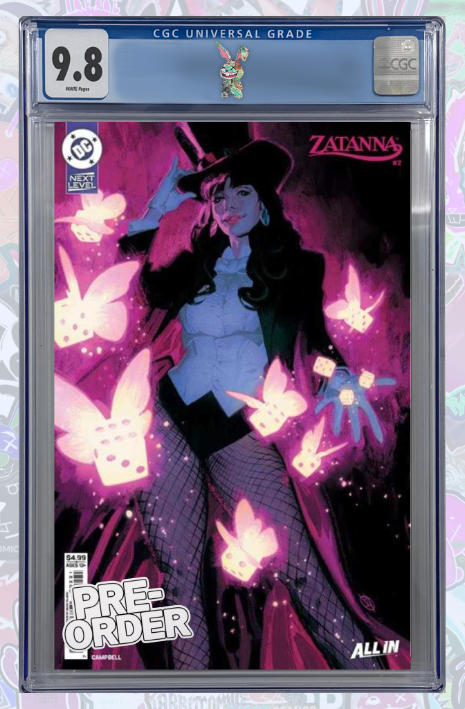 Zatanna (2026) #2 Cover B David Talaski Card Stock Variant | CGC 9.8 | PREORDER