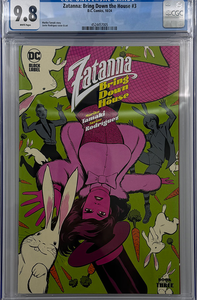ZATANNA BRING DOWN THE HOUSE #3 (OF 5) | CVR A JAVIER RODRIGUEZ | CGC 9.8