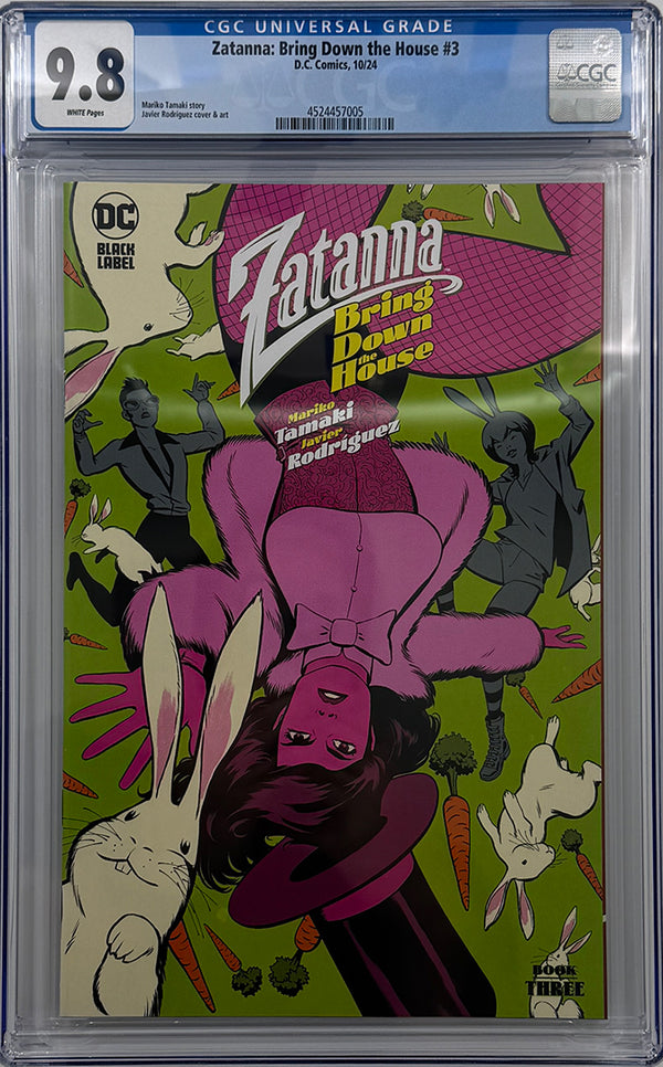 ZATANNA BRING DOWN THE HOUSE #3 (OF 5) | CVR A JAVIER RODRIGUEZ | CGC 9.8