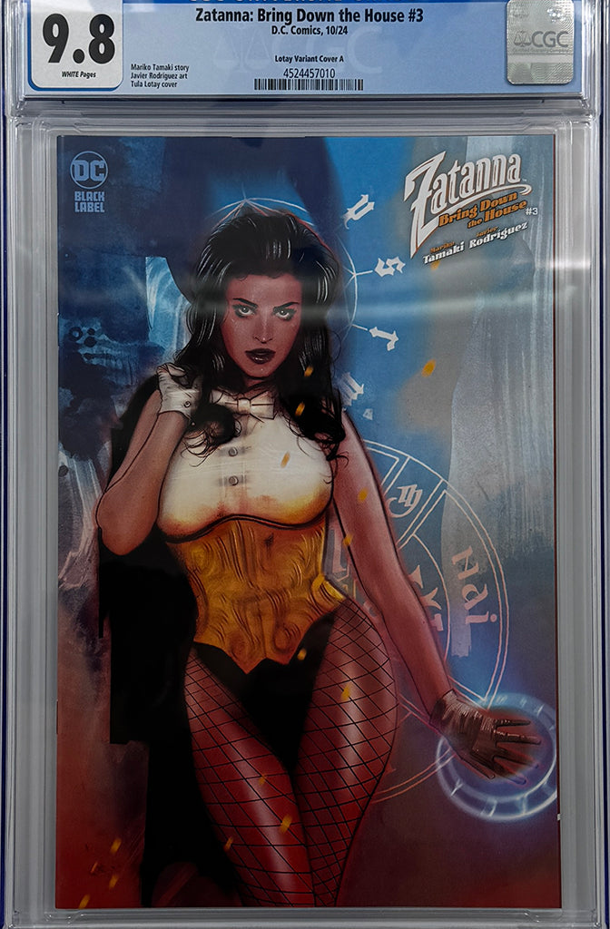 ZATANNA BRING DOWN THE HOUSE #3 (OF 5) | CVR C TULA LOTAY VARIANT | CGC 9.8