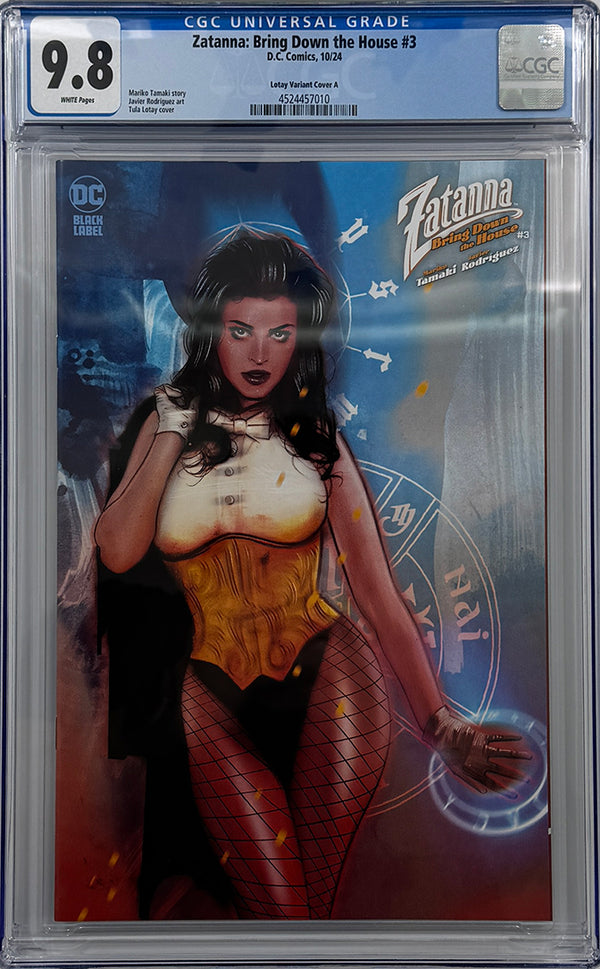 ZATANNA BRING DOWN THE HOUSE #3 (OF 5) | CVR C TULA LOTAY VARIANT | CGC 9.8