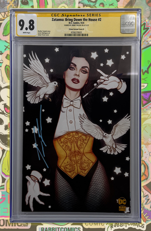 Zatanna Bring Down the House #2 | Jenny Frison 1:25 Ratio Variant  | CGC SS 9.8