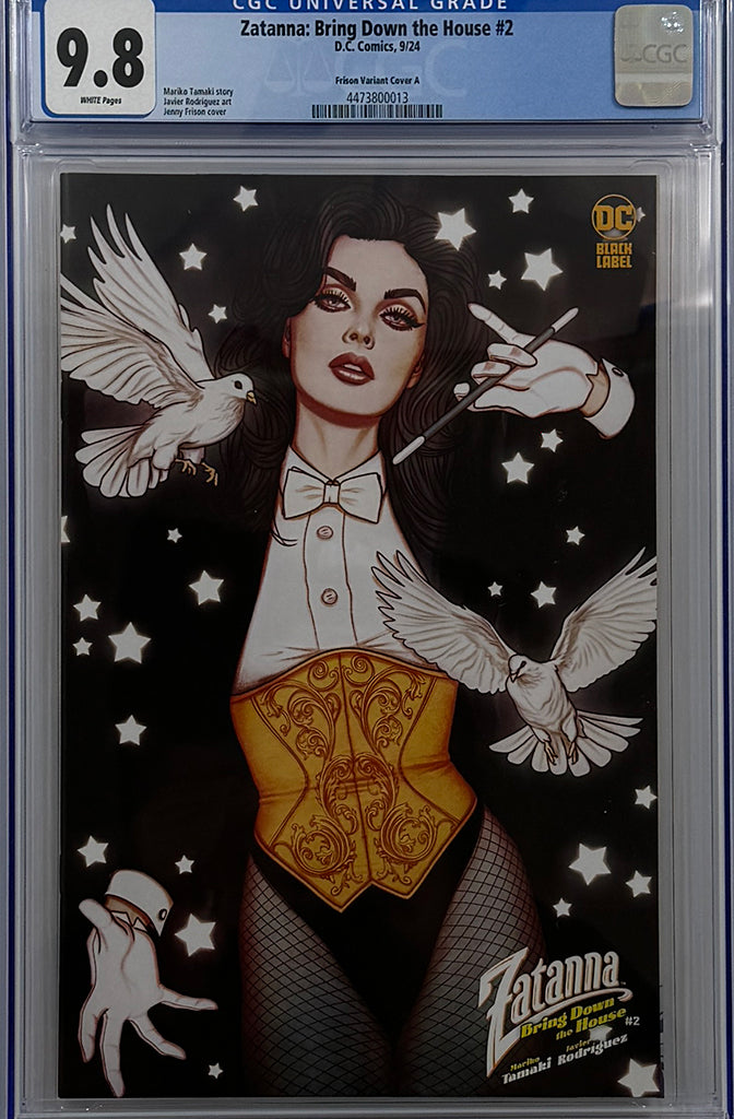 ZATANNA BRING DOWN THE HOUSE #2 (OF 5) | CVR B JENNY FRISON VARIANT | CGC 9.8