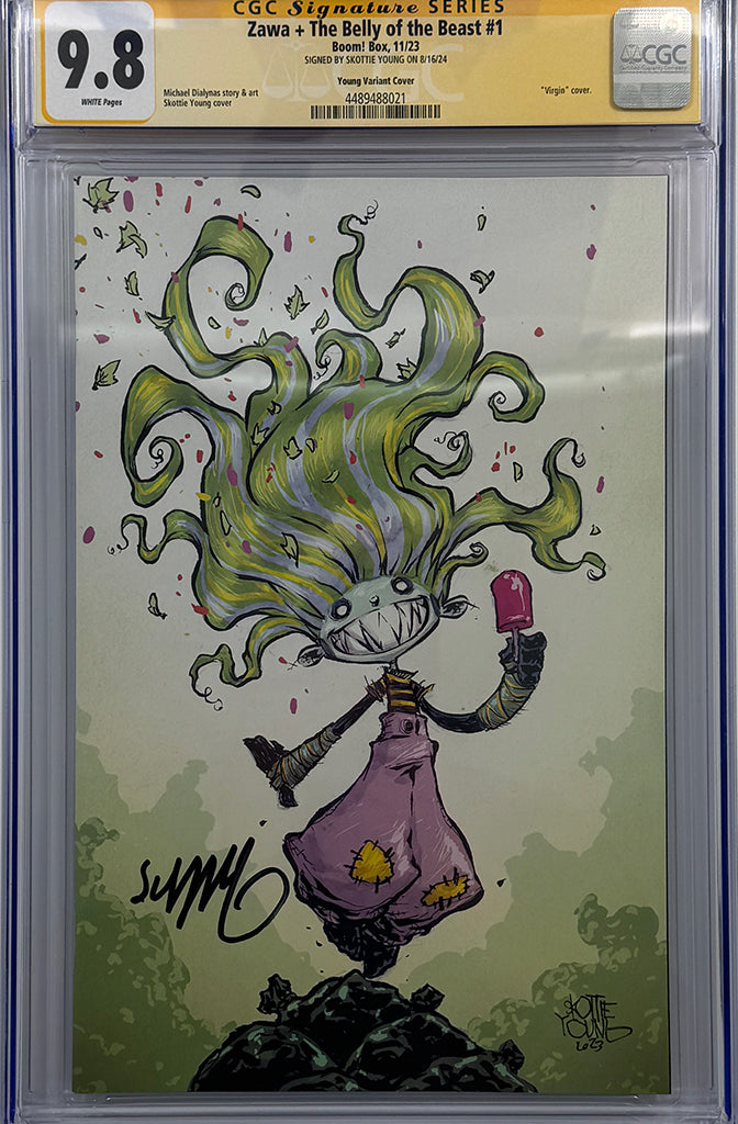 Zawa #1 | Young Variant | Signed by Skottie Young | CGC SS 9.8