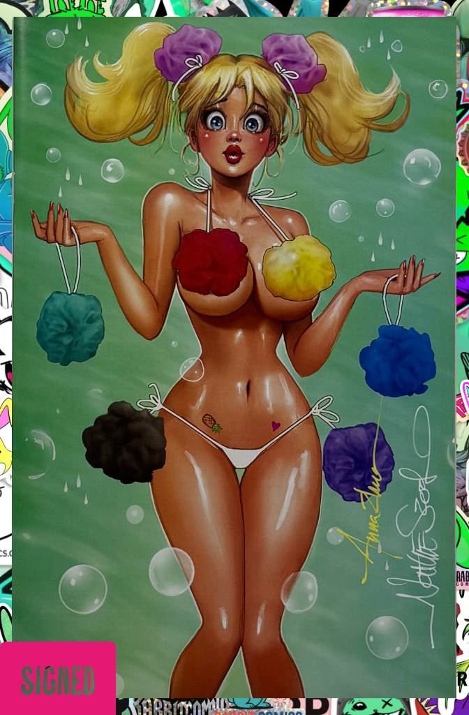 Zirty Girls #4 | Loofah Oops Variant | Signed by Nathan Szerdy