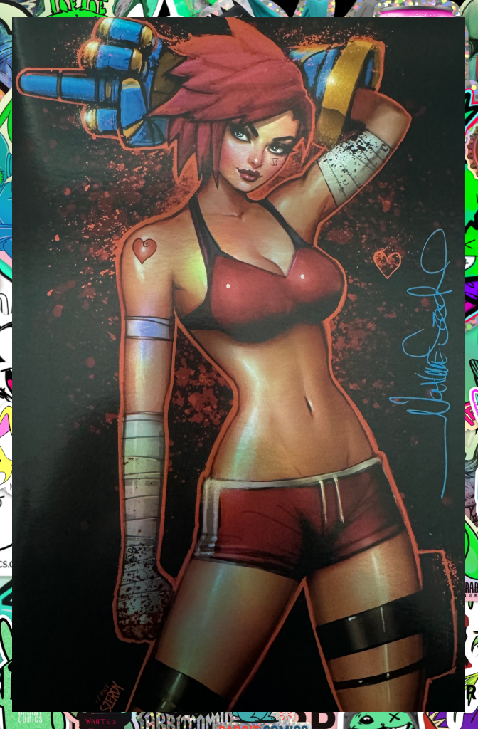 Zirty Girls #4 | Vi Arcane Megacon 2025 Foil Variant | Signed by Nathan Szerdy