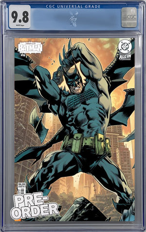 Absolute Batman #25 Cover D (Bryan Hitch Connecting Card Stock Variant) | CGC 9.8 | PREORDER