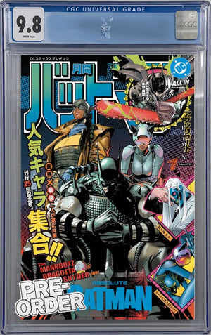 ABSOLUTE BATMAN #25 CVR L CLAY MANN & NICK DRAGOTTA FOIL VAR | CGC 9.8 | PREORDER