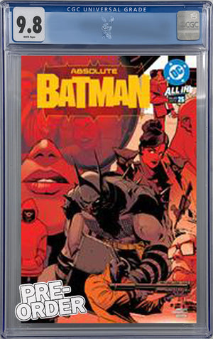 ABSOLUTE BATMAN #25 CVR A NICK DRAGOTTA GATEFOLD TRIPTYCH | CGC 9.8 | PREORDER