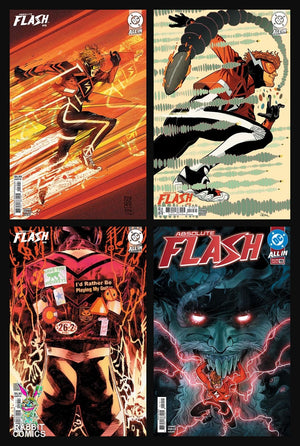 ABSOLUTE FLASH #19 CVR A, B, C, D | 4 Book Bundle