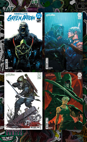 Absolute Green Arrow #6 | A, B, C, D | 4 Book Bundle