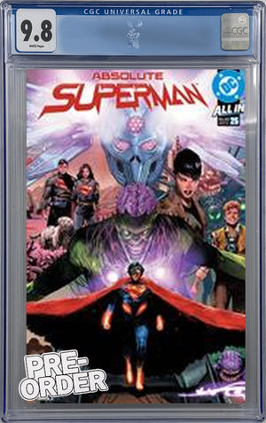 Absolute Superman #25 Cover A (Rafa Sandoval Gatefold Triptych) | CGC 9.8 | PREORDER
