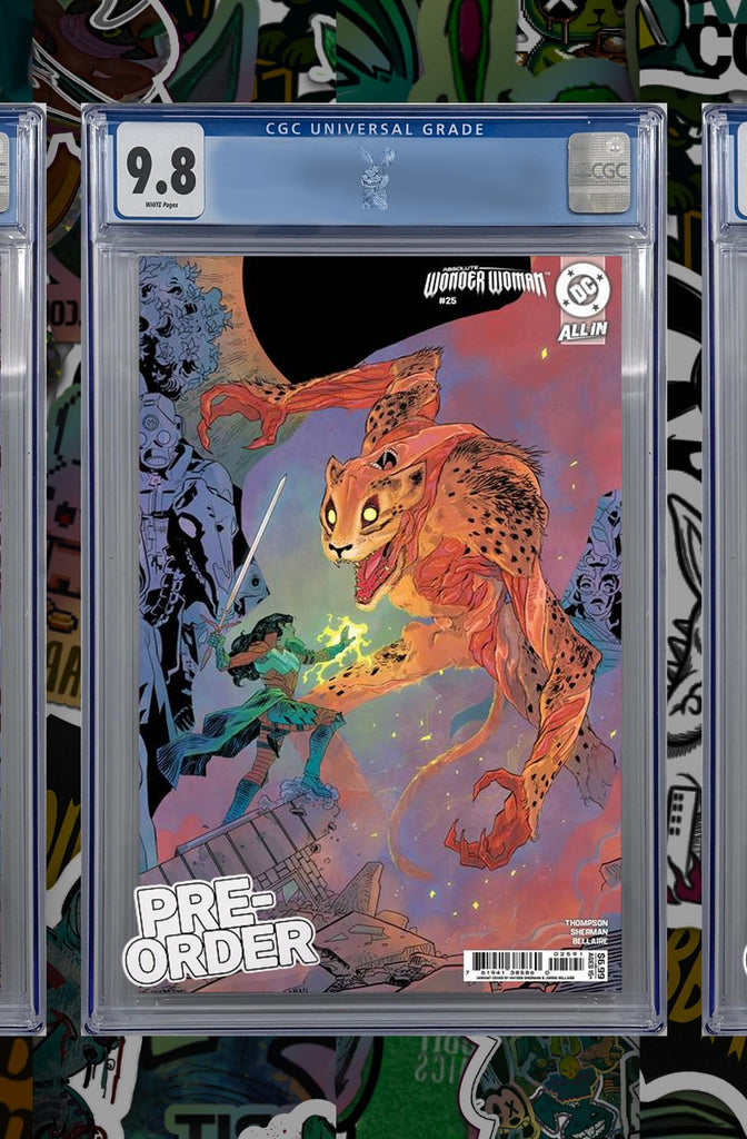 Absolute Wonder Woman #25 Covers H, I, J Hayden Sherman Connecting CGC 9.8 3-Slab Set Preorder