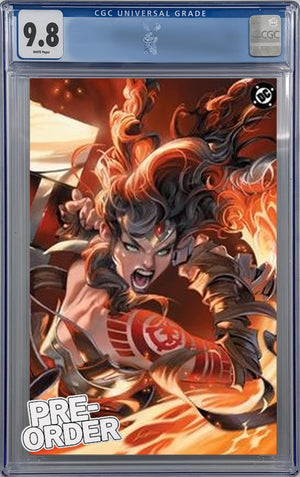 Absolute Wonder Woman #25 Cover G (Alexander Lozano DC Showcase Wraparound Foil Variant) | CGC 9.8 | PREORDER