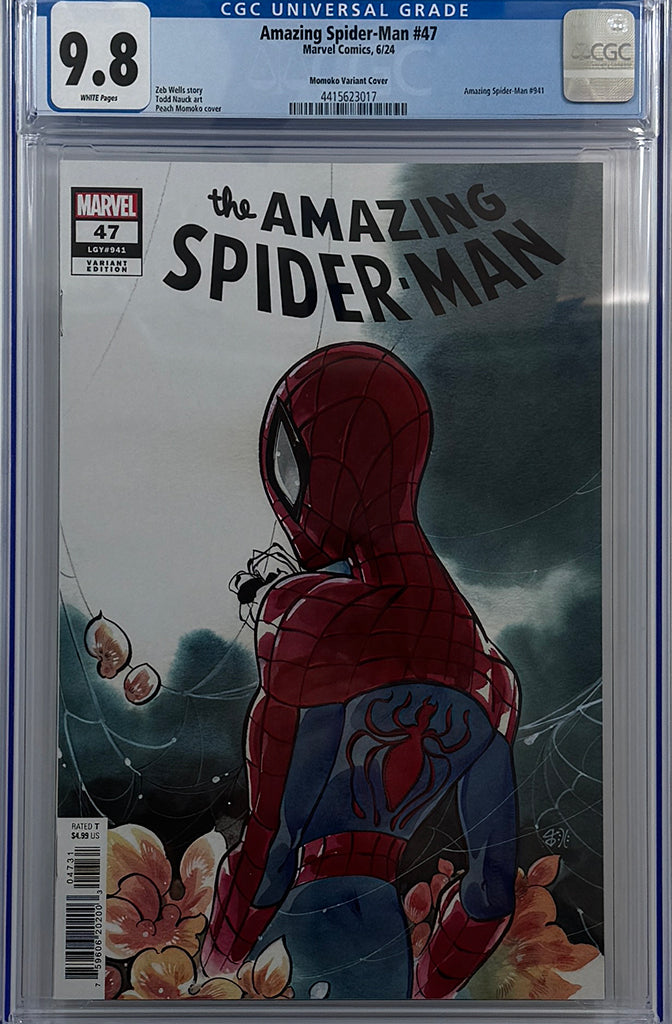 AMAZING SPIDER-MAN #47 | PEACH MOMOKO VARIANT | CGC 9.8