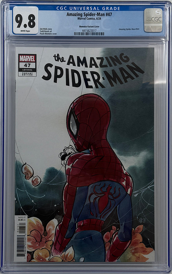 AMAZING SPIDER-MAN #47 | PEACH MOMOKO VARIANT | CGC 9.8