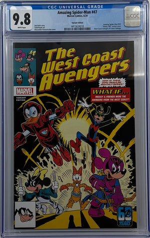 AMAZING SPIDER-MAN #47 | ALESSANDRO PASTROVICCHIO DISNEY WHAT IF? VARIANT | CGC 9.8