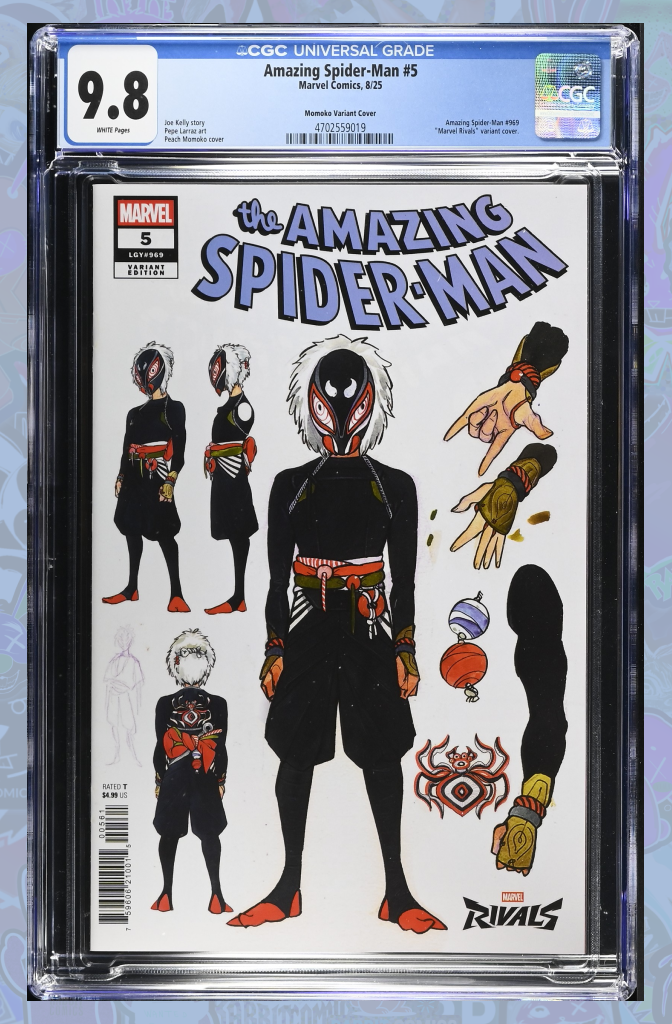 Amazing Spider-Man #5 | Peach Momoko Marvel Rivals Variant | CGC 9.8