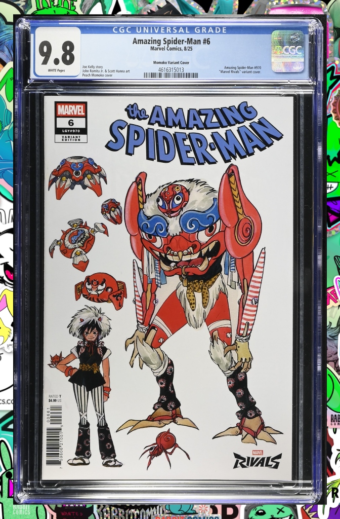 Amazing Spider-Man #6 | Peach Momoko Marvel Rivals Variant | CGC 9.8
