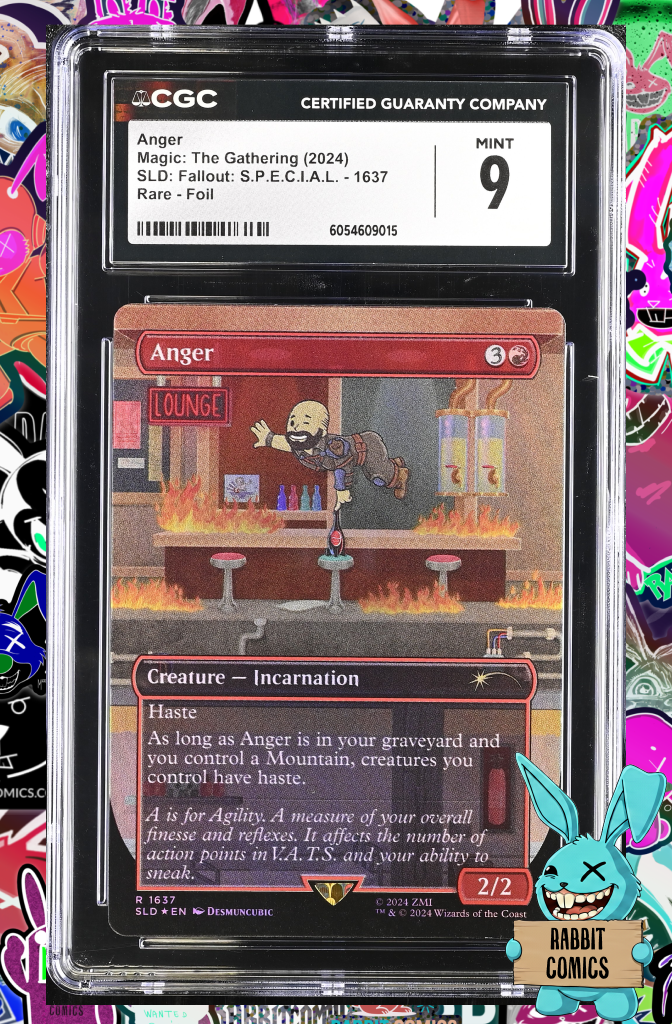 MTG - Secret Lair - Fallout | Anger | 1637 Rare Foil | CGC 9
