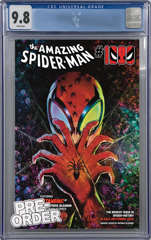 Amazing Spider-Man #1000 Patrick Gleason Web-Head Variant | CGC 9.8