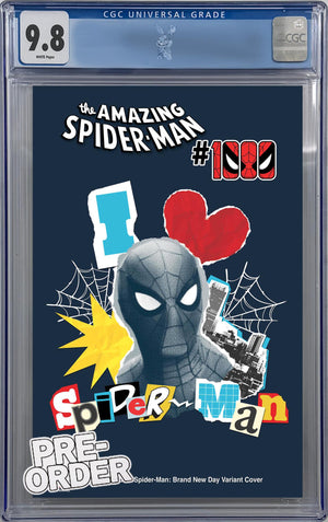 Amazing Spider-Man #1000 Marvel Studios Spider-Man: Brand New Day Variant | CGC 9.8