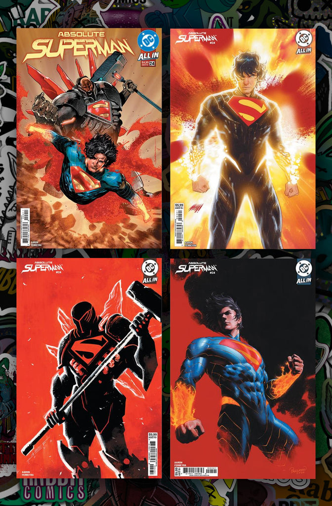 Absolute Superman #24 Cvr A, B, C, D | 4 Book Bundle