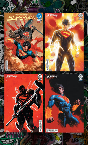 Absolute Superman #24 Cvr A, B, C, D | 4 Book Bundle