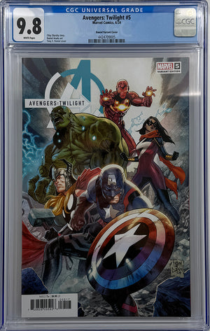 AVENGERS: TWILIGHT #5 | TONY DANIEL 1:25 RATIO VARIANT | CGC 9.8