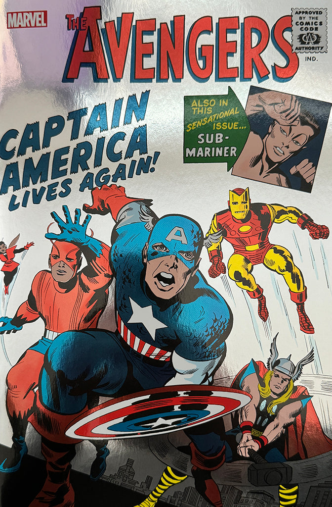 AVENGERS #4 (SILVER AGE) | NYCC 2023 FOIL VARIANT LIMITED TO 1000 COPIES