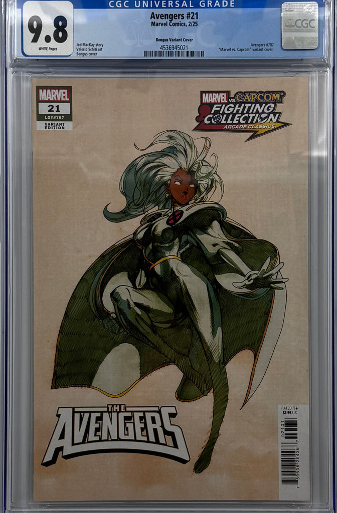 AVENGERS #21 | BENGUS MARVEL VS CAPCOM VARIANT | CGC 9.8