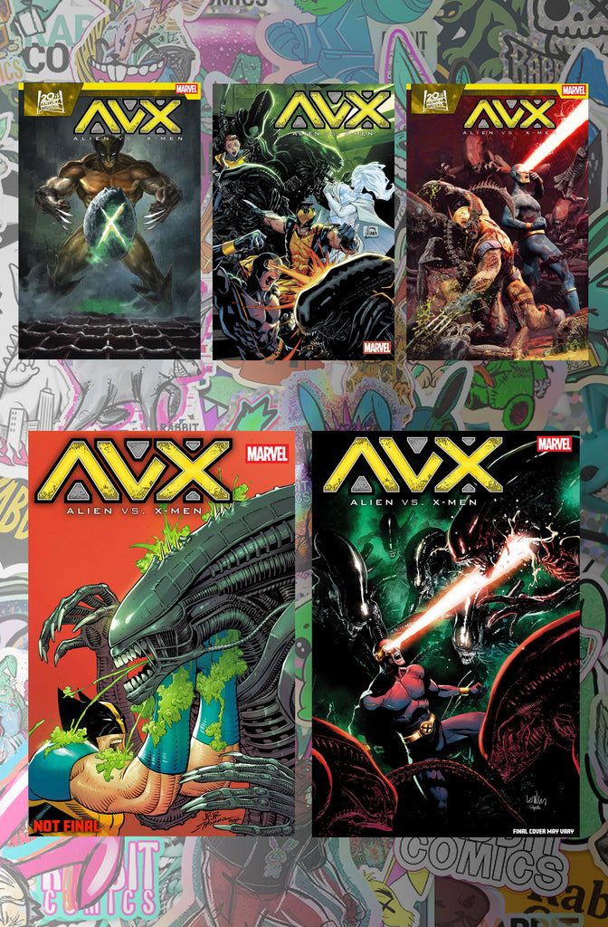 Alien vs. X-Men #1 | 5 Book Bundle