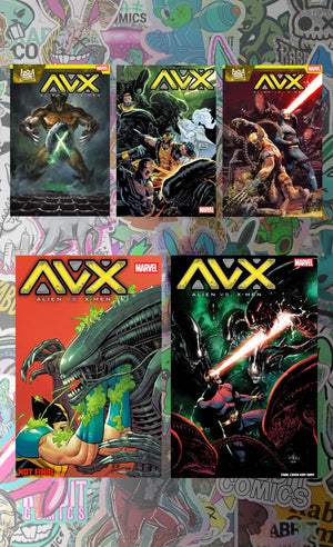 Alien vs. X-Men #1 | 5 Book Bundle